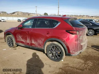 2018 Mazda CX-5 Grand Touring with VIN JM3KFBDM3J0375051, listed as a Copart auction lot 45989125 with 77,147 mi miles and Salvage Title. Bid and sale history available at carsss.com. Image 2.