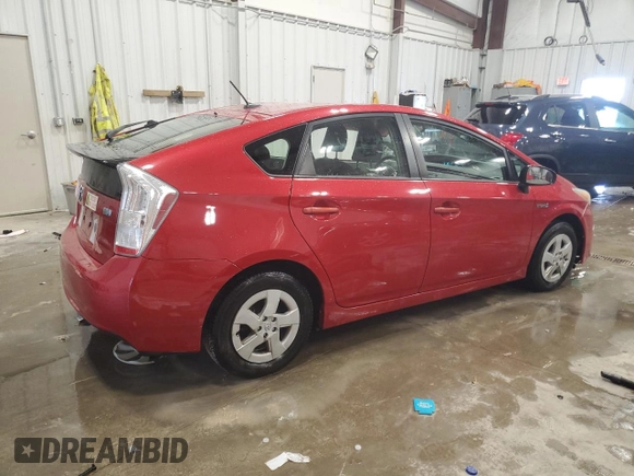 2010 Toyota Prius II with VIN JTDKN3DU6A0124753, listed as a Copart auction lot 50906875 with 161,499 mi miles and Non Repairable. Bid and sale history available at DreamBid. Image 3.