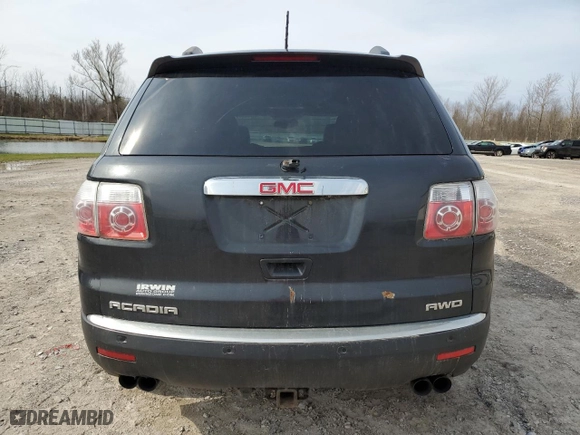 2012 GMC Acadia SLT1 with VIN 1GKKVRED6C1413649, listed as a Copart auction lot 52775295 with 183,040 mi miles and Salvage Title. Bid and sale history available at carsss.com. Image 6.
