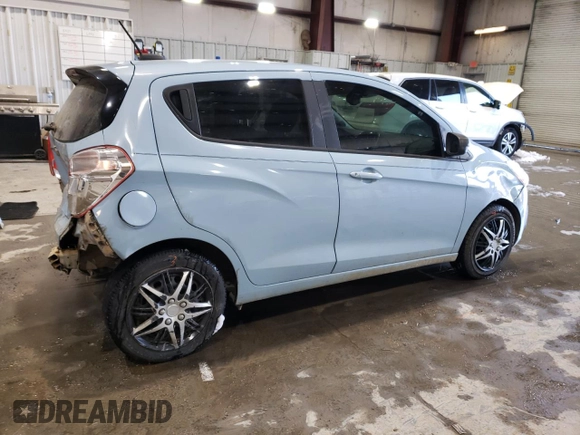 2016 Chevrolet Spark LS with VIN KL8CB6SA5GC597003, listed as a Copart auction lot 46155405 with 110,238 mi miles and Salvage Title. Bid and sale history available at carsss.com. Image 3.