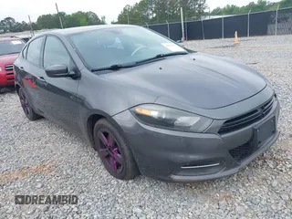 2015 Dodge Dart SXT with VIN 1C3CDFBBXFD285945, listed as a IAAI auction lot 42123195 with 212,393 mi miles. Bid and sale history available at carsss.com. Image 1.
