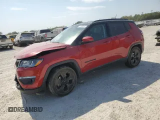 2020 Jeep Compass Altitude with VIN 3C4NJCBB5LT135856, listed as a Copart auction lot 76498864 with Not Provided miles and Salvage Title. Bid and sale history available at carsss.com. Image 1.