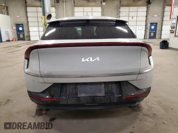 2022 Kia EV6 GT-Line with VIN KNDC3DLC9N5027211, listed as a Copart auction lot 47684975 with 40,069 mi miles and Salvage Title. Bid and sale history available at carsss.com. Image 6.