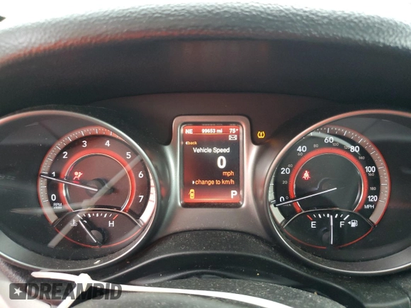 2015 Dodge Journey Crossroad with VIN 3C4PDCGB7FT677229, listed as a Copart auction lot 66125195 with 99,653 mi miles and Clean title. Bid and sale history available at DreamBid. Image 9.
