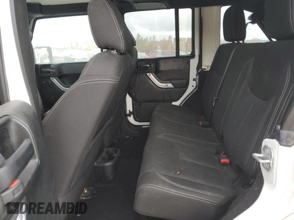 2018 Jeep Wrangler JK Unlimited Sahara with VIN 1C4BJWEG2JL830445, listed as a Copart auction lot 75272164 with 47,929 mi miles and Salvage Title. Bid and sale history available at carsss.com. Image 12.