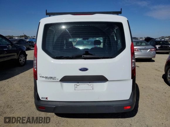 2014 Ford Transit Connect XL with VIN NM0LE7E75E1166753, listed as a Copart auction lot 42839675 with 17,828 mi miles and Salvage title. Bid and sale history available at DreamBid. Image 6.