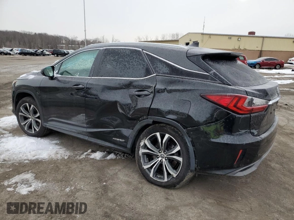 2018 Lexus RX with VIN 2T2BGMCA7JC023598, listed as a Copart auction lot 44582245 with 61,608 mi miles and Salvage Title. Bid and sale history available at carsss.com. Image 2.