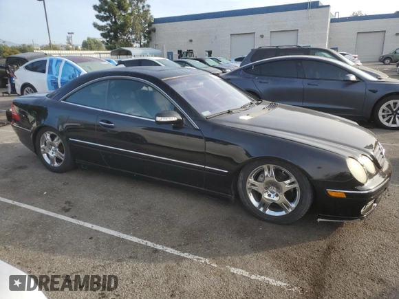 2003 Mercedes-Benz CL 5.0L with VIN WDBPJ75J03A037245, listed as a Copart auction lot 87336204 with 152,357 mi miles and Salvage Title. Bid and sale history available at carsss.com. Image 4.