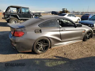 2016 BMW M4 with VIN WBS3R9C51GK336746, listed as a Copart auction lot 37177364 with 55,878 mi miles. Bid and sale history available at carsss.com. Image 3.