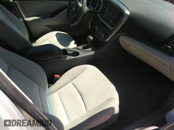 2014 Kia Optima LX with VIN 5XXGM4A70EG340051, listed as a IAAI auction lot 42048762 with 146,519 mi miles. Bid and sale history available at carsss.com. Image 5.