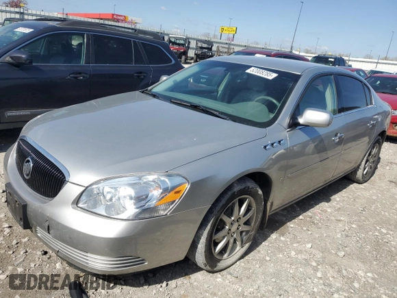 2007 Buick Lucerne V6 CXL with VIN 1G4HD57247U211373, listed as a Copart auction lot 52008285 with 130,450 mi miles and Salvage Title. Bid and sale history available at carsss.com. Image 1.