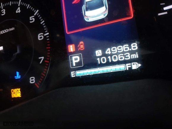 2019 Subaru Impreza Premium with VIN 4S3GKAD68K3618682, listed as a IAAI auction lot 41716804 with 101,063 mi miles. Bid and sale history available at carsss.com. Image 15.