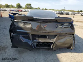 2016 Chevrolet Corvette Z06 2LZ with VIN 1G1YS2D65G5608464, listed as a Copart auction lot 71819514 with 20,738 mi miles and Salvage Title. Bid and sale history available at carsss.com. Image 6.