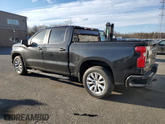2019 Chevrolet Silverado 1500 Custom with VIN 3GCUYBEF7KG276631, listed as a Copart auction lot 87765925 with 99,924 mi miles and Clean Title. Bid and sale history available at DreamBid. Image 2.