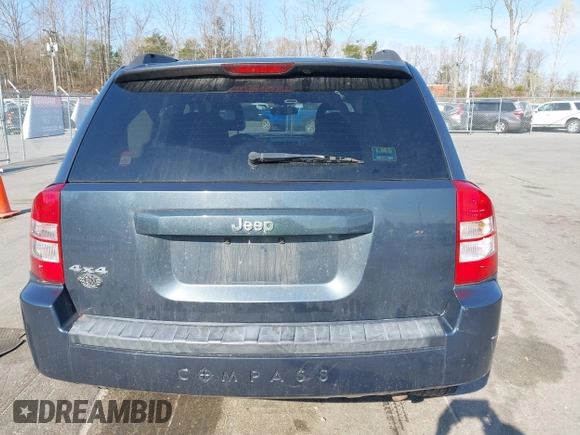 2008 Jeep Compass Sport with VIN 1J8FF47W68D758903, listed as a IAAI auction lot 41904401 with 154,016 mi miles. Bid and sale history available at carsss.com. Image 17.