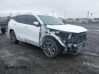 2019 GMC Terrain Denali with VIN 3GKALXEX4KL348002, listed as a IAAI auction lot 41251576 with 90,488 mi miles and . Bid and sale history available at DreamBid. Image 1.