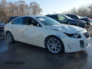 2013 Buick Regal GS with VIN 2G4GV5GV4D9161019, listed as a IAAI auction lot 41742212 with 133,722 mi miles. Bid and sale history available at carsss.com. Image 13.
