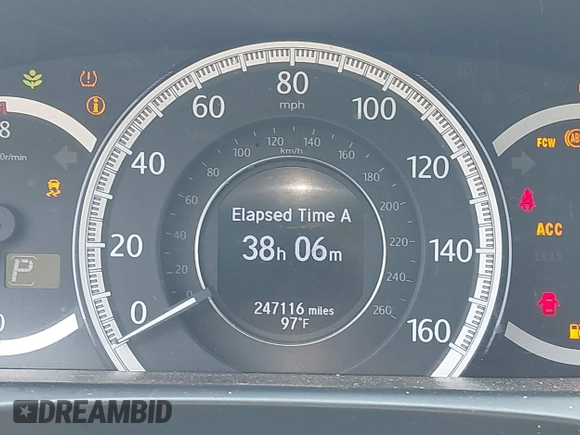 2013 Honda Accord Touring with VIN 1HGCR3F95DA041302, listed as a IAAI auction lot 42609903 with 247,116 mi miles and . Bid and sale history available at DreamBid. Image 15.