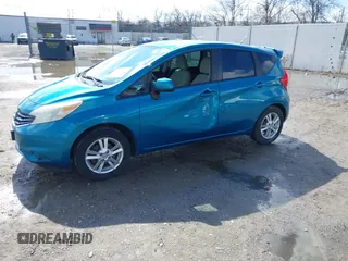 2014 Nissan Note SV with VIN 3N1CE2CP6EL409524, listed as a IAAI auction lot 41968998 with 135,032 mi miles and . Bid and sale history available at DreamBid. Image 2.