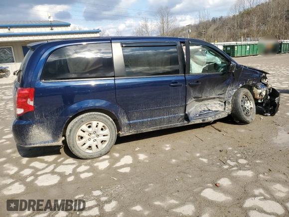 2017 Dodge Grand Caravan SE z VIN 2C4RDGBG8HR682867, wystawiony jako Copart lot #47192325 z przebiegiem 107 667 mil mil oraz Szkody całkowita. Historia ofert i sprzedaży dostępna na DreamBid. Obrazek 3.