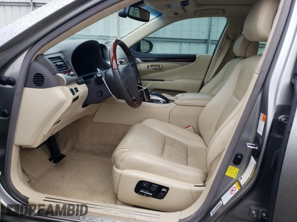 2017 Lexus LS 460 with VIN JTHBL5EF1H5145295, listed as a Copart auction lot 42966075 with Not provided miles and Salvage title. Bid and sale history available at DreamBid. Image 7.
