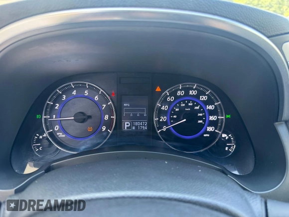 2014 Infiniti QX70 с VIN JN8CS1MW1EM411715, выставлен на аукционе Copart как лот 65465775 с пробегом 180 472 миль миль и Чистый • Clean title. История ставок и продаж доступна на DreamBid. Изображение 8.