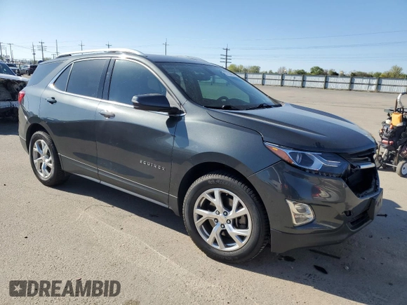 2019 Chevrolet Equinox LT with VIN 3GNAXVEX2KL125534, listed as a Copart auction lot 53120955 with 75,345 mi miles and Salvage Title. Bid and sale history available at carsss.com. Image 4.