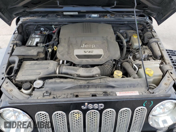 2014 Jeep Wrangler Sport with VIN 1C4AJWAG8EL159953, listed as a Copart auction lot 61175035 with 137,480 mi miles and Salvage title. Bid and sale history available at DreamBid. Image 12.