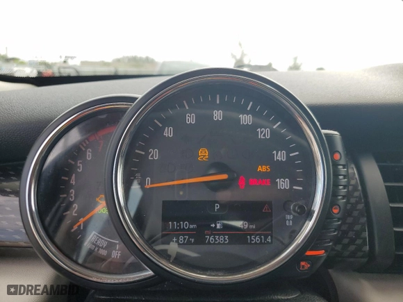 2015 MINI Cooper Hardtop 4 Door S with VIN WMWXU3C59F2B59298, listed as a Copart auction lot 76476034 with 76,363 mi miles and Salvage Title. Bid and sale history available at carsss.com. Image 9.