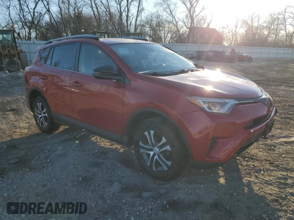 2017 Toyota RAV4 LE with VIN JTMBFREV4HJ171307, listed as a Copart auction lot 42435905 with 69,404 mi miles and Salvage Title. Bid and sale history available at carsss.com. Image 4.
