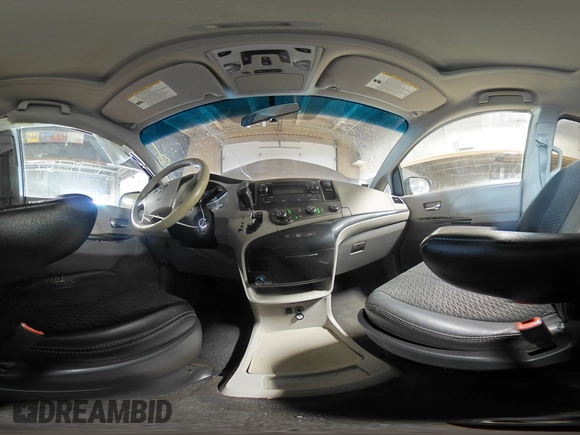 2011 Toyota Sienna SE with VIN 5TDXK3DC4BS119068, listed as a Copart auction lot 45960275 with 73,252 mi miles and Salvage Title. Bid and sale history available at carsss.com. Image 12.