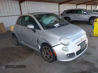 2012 FIAT 500 Sport with VIN 3C3CFFBR5CT357745, listed as a IAAI auction lot 42575343 with 152,112 mi miles and . Bid and sale history available at DreamBid. Image 1.