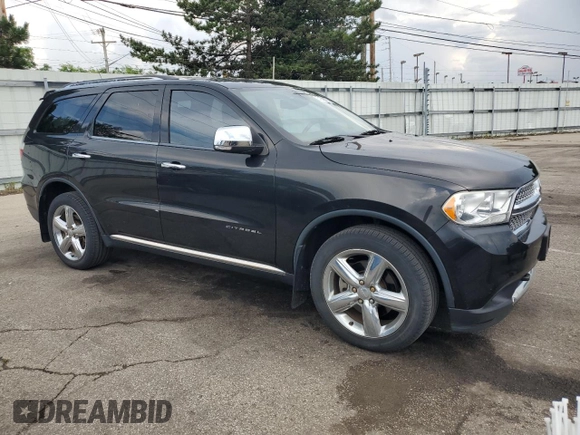2012 Dodge Durango Citadel with VIN 1C4SDJET7CC336835, listed as a Copart auction lot 64045075 with 169,228 mi miles and Clean title. Bid and sale history available at DreamBid. Image 4.