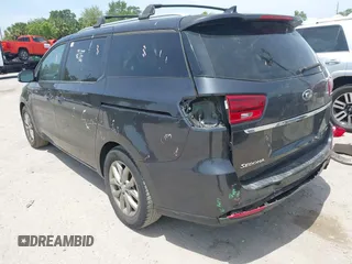2020 Kia Sedona EX with VIN KNDMB5C14L6596843, listed as a IAAI auction lot 42074858 with 82,294 mi miles. Bid and sale history available at carsss.com. Image 3.