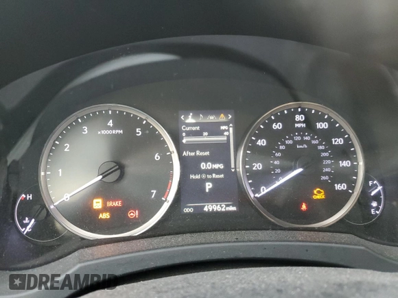 2017 Lexus IS with VIN JTHCM1D29H5020425, listed as a Copart auction lot 51510025 with 49,962 mi miles and Salvage Title. Bid and sale history available at carsss.com. Image 9.