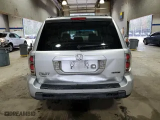 2007 Honda Pilot EX-L with VIN 5FNYF18747B029506, listed as a Copart auction lot 49376175 with 232,186 mi miles and Salvage Title. Bid and sale history available at carsss.com. Image 6.