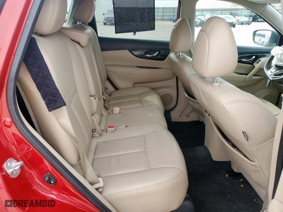 2017 Nissan Rogue SL with VIN 5N1AT2MV8HC843723, listed as a Copart auction lot 48320125 with 91,864 mi miles and Salvage Title. Bid and sale history available at carsss.com. Image 11.