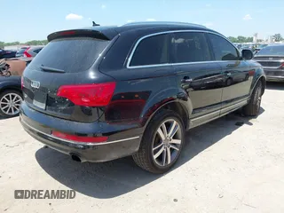 2013 Audi Q7 Premium Plus with VIN WA1LGAFEXDD004132, listed as a IAAI auction lot 42775622 with 129,227 mi miles and . Bid and sale history available at DreamBid. Image 4.