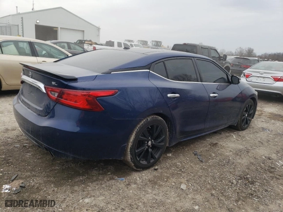 2017 Nissan Maxima SR with VIN 1N4AA6AP1HC429423, listed as a Copart auction lot 47551755 with 138,604 mi miles and Salvage Title. Bid and sale history available at carsss.com. Image 3.