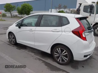 2019 Honda Fit EX with VIN 3HGGK5H85KM703045, listed as a IAAI auction lot 42120853 with Not Provided miles and . Bid and sale history available at DreamBid. Image 3.