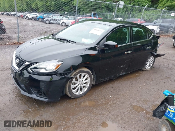 2019 Nissan Sentra SV z VIN 3N1AB7AP6KY416200, wystawiony jako IAAI lot #42264667 z przebiegiem 105 066 mil mil oraz . Historia ofert i sprzedaży dostępna na DreamBid. Obrazek 17.
