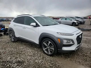 2019 Hyundai Kona Ultimate with VIN KM8K5CA51KU221572, listed as a Copart auction lot 85927904 with 0 mi miles and Salvage Title. Bid and sale history available at carsss.com. Image 11.