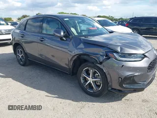 2025 Honda HR-V EX-L with VIN 3CZRZ1H71SM713956, listed as a IAAI auction lot 41691464 with 17,261 mi miles. Bid and sale history available at carsss.com. Image 1.