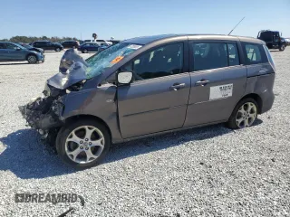 2008 Mazda 5 Sport z VIN JM1CR293880327186, wystawiony jako Copart lot #47838605 z przebiegiem 196 887 mil mil oraz Szkoda całkowita • Salvage title. Historia ofert i sprzedaży dostępna na DreamBid. Obrazek 1.