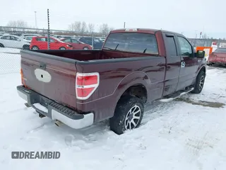 2010 Ford F-150 XL with VIN 1FTFX1CVXAFA86435, listed as a IAAI auction lot 41348804 with 181,711 mi miles. Bid and sale history available at carsss.com. Image 4.