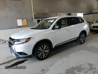 2019 Mitsubishi Outlander ES with VIN JA4AZ3A36KZ048504, listed as a Copart auction lot 59570195 with 92,473 mi miles and Salvage title. Bid and sale history available at DreamBid. Image 1.