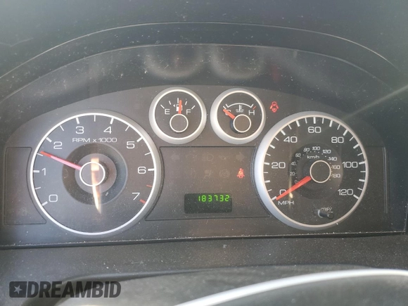 2008 Ford Fusion S with VIN 3FAHP06Z28R273818, listed as a Copart auction lot 81007024 with 183,732 mi miles and Salvage Title. Bid and sale history available at carsss.com. Image 9.
