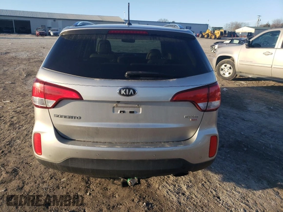 2014 Kia Sorento EX with VIN 5XYKU4A7XEG477598, listed as a Copart auction lot 41975135 with 112,200 mi miles and Salvage Title. Bid and sale history available at carsss.com. Image 6.
