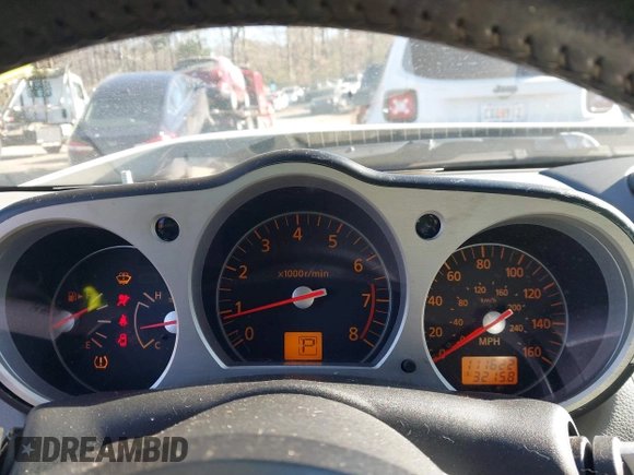 2006 Nissan 350Z Touring with VIN JN1AZ36AX6M450609, listed as a IAAI auction lot 41227538 with 111,622 mi miles. Bid and sale history available at carsss.com. Image 7.