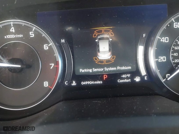 2019 Acura RDX w/Technology Pkg with VIN 5J8TC1H52KL020943, listed as a IAAI auction lot 41640742 with 49,904 mi miles. Bid and sale history available at carsss.com. Image 16.